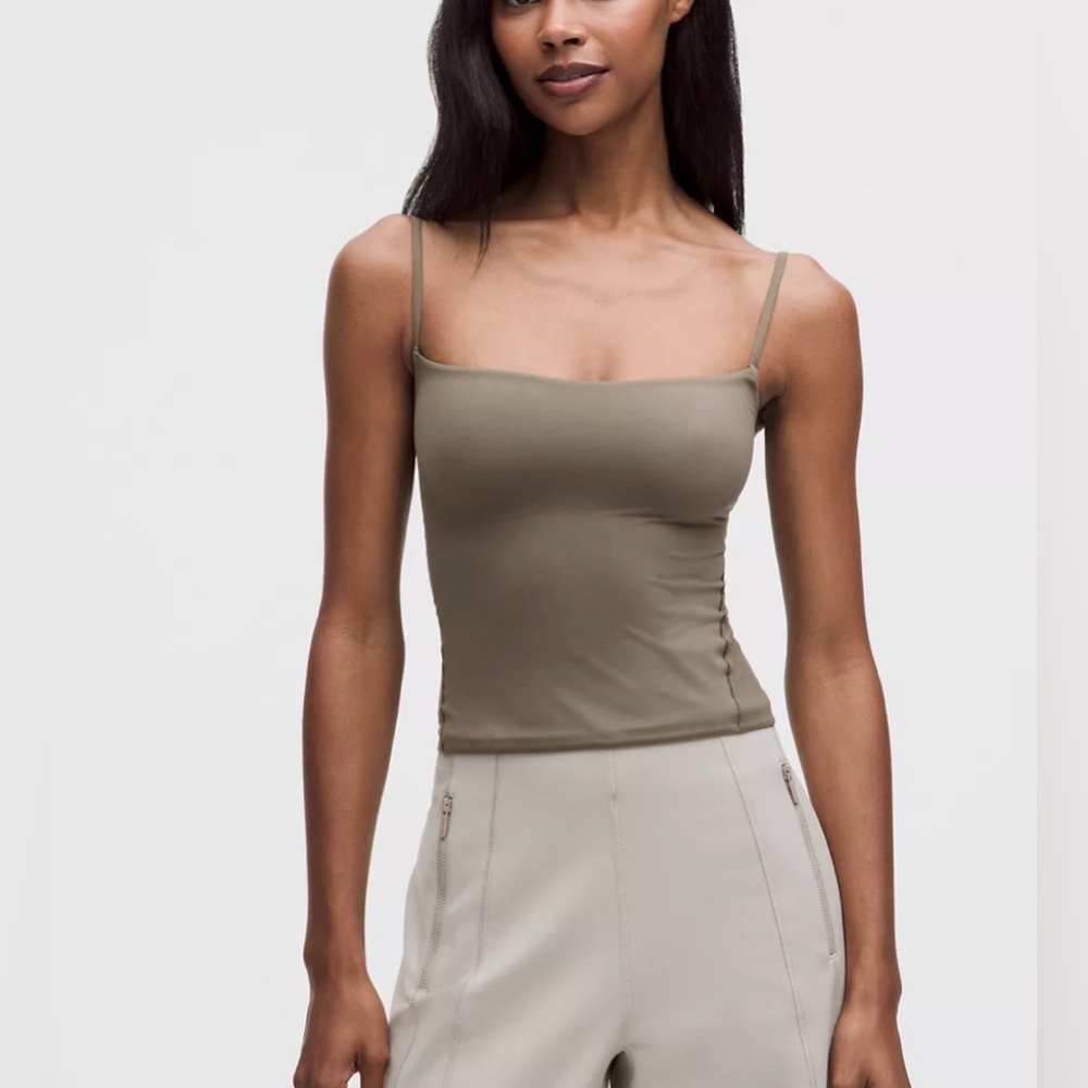 Wundermost Ultra-Soft Nulu Spaghetti-Strap Adjustable Cami sz M NWOT